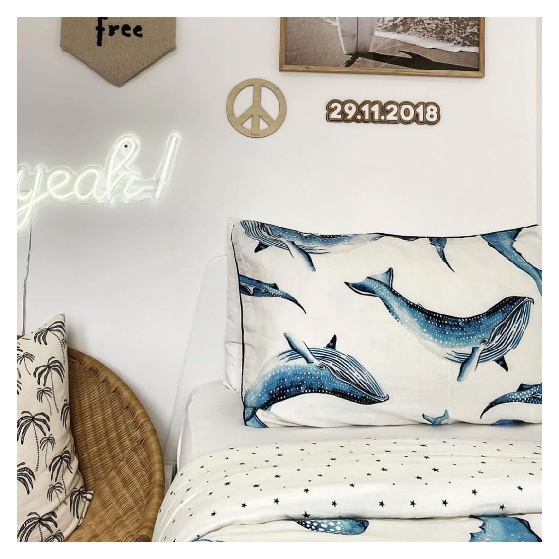 Whales Single Duvet Cover Set main product photo