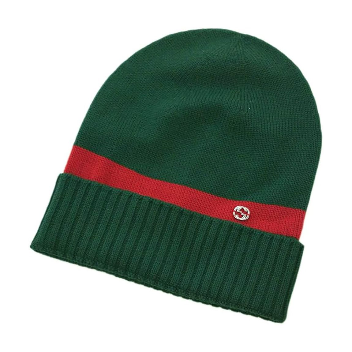 Green and Red Gucci Wool Hat main product photo