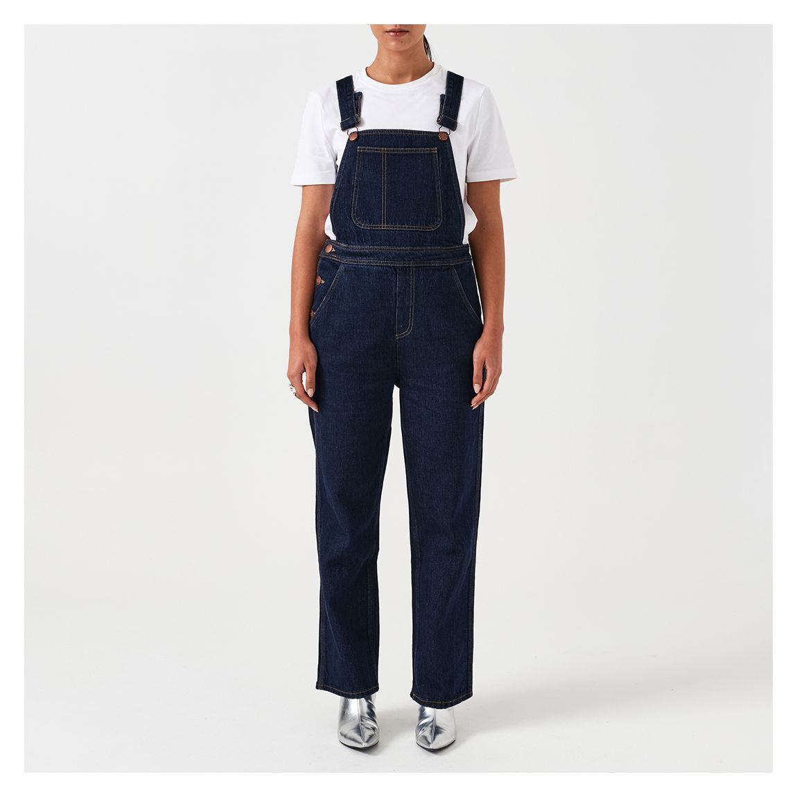 Retro Blue Suki Dungaree main product photo