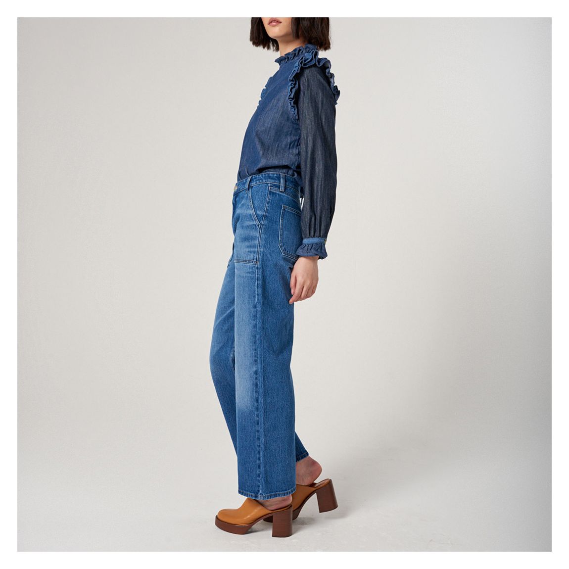Blue Elodie Full Length Jean main product photo