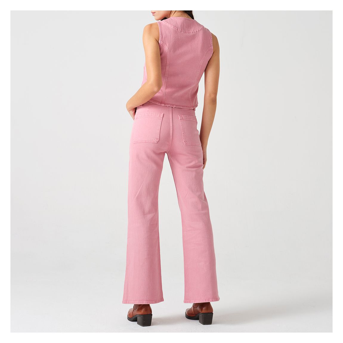 Powder Pink Queenie Jean main product photo