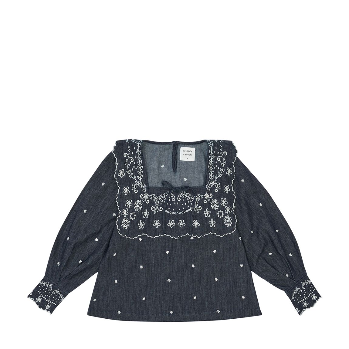Navy Millie Blouse main product photo