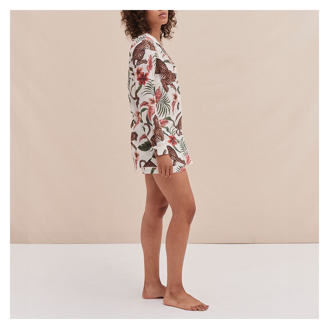 Signature Pyjama Set Soleia Print Cream main product photo