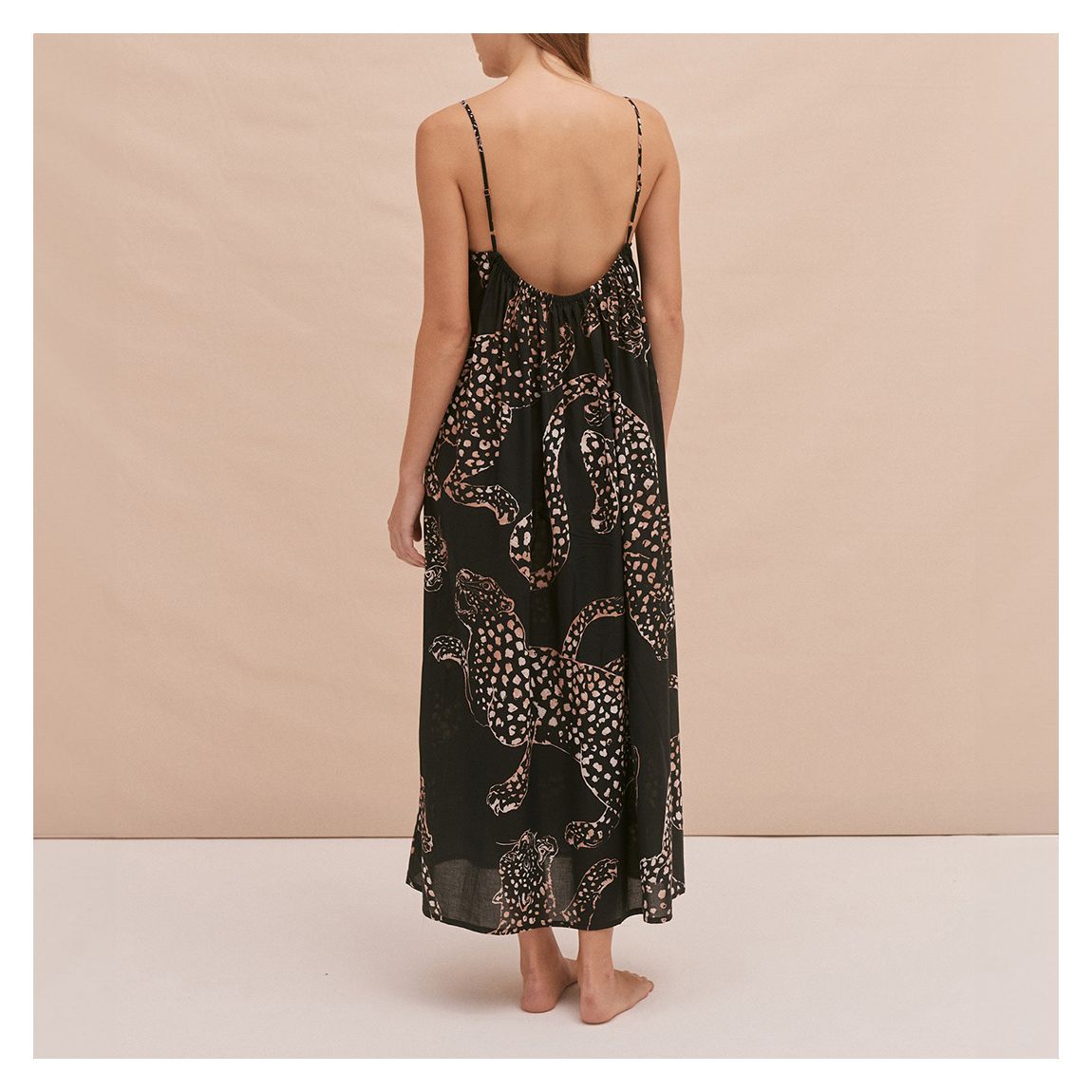 Square Nightie The Jag Print Navy main product photo