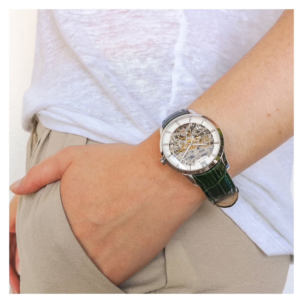 Womens Silver Beauvoir Watch 36mm main product photo