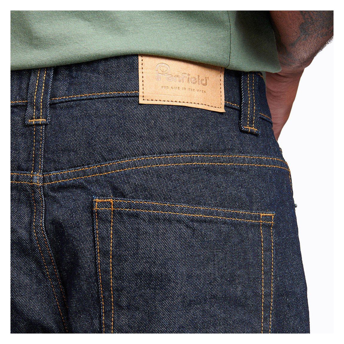 Navy Straight Leg Jeans main product photo