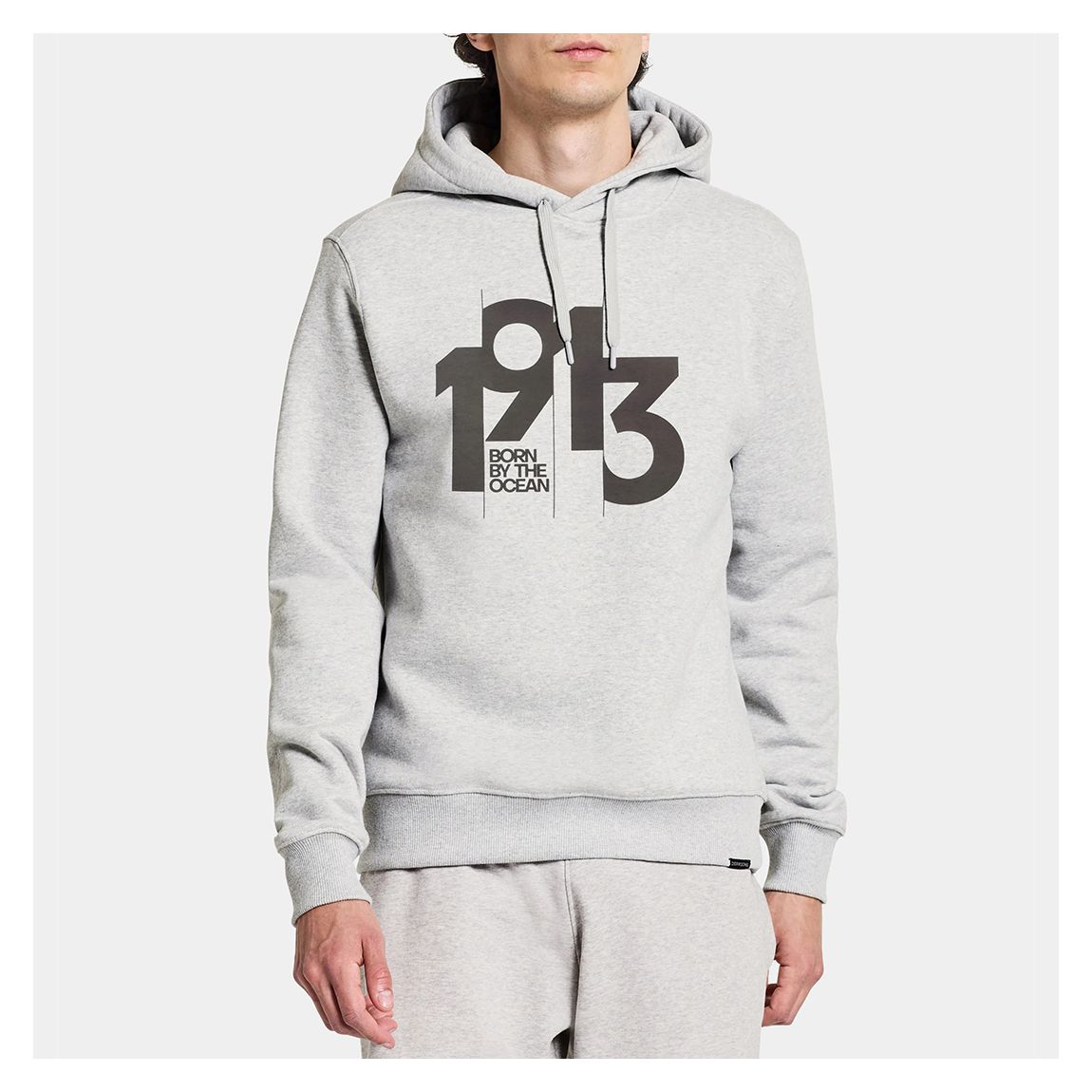 Grey Heritage Hoodie main product photo