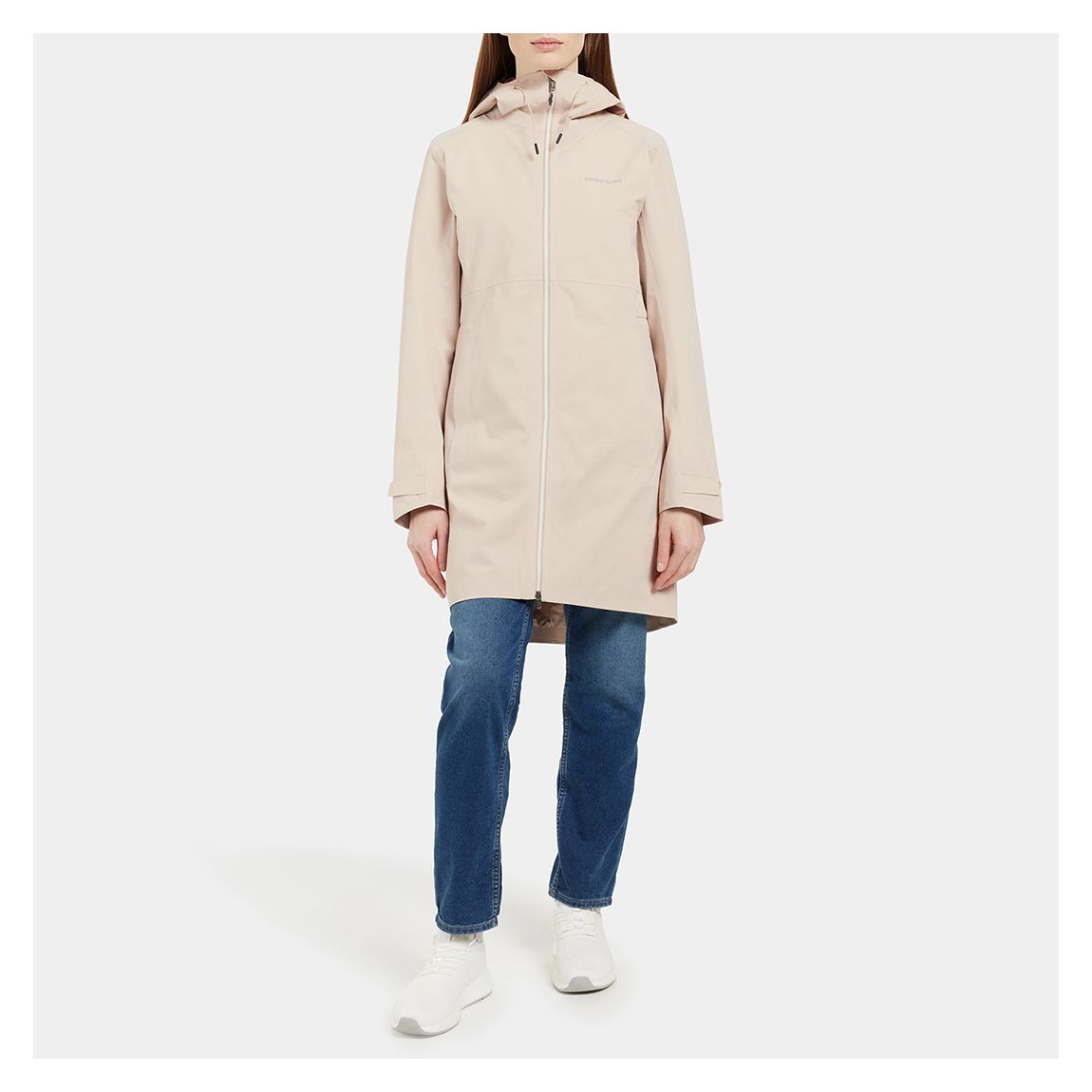 Beige Bea Waterproof Parka main product photo