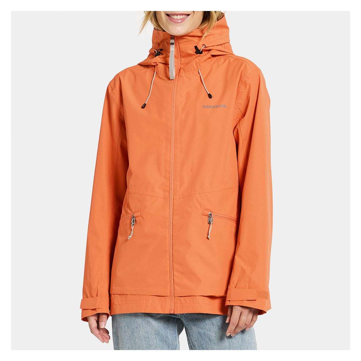Orange Turvi Waterproof Jacket main product photo