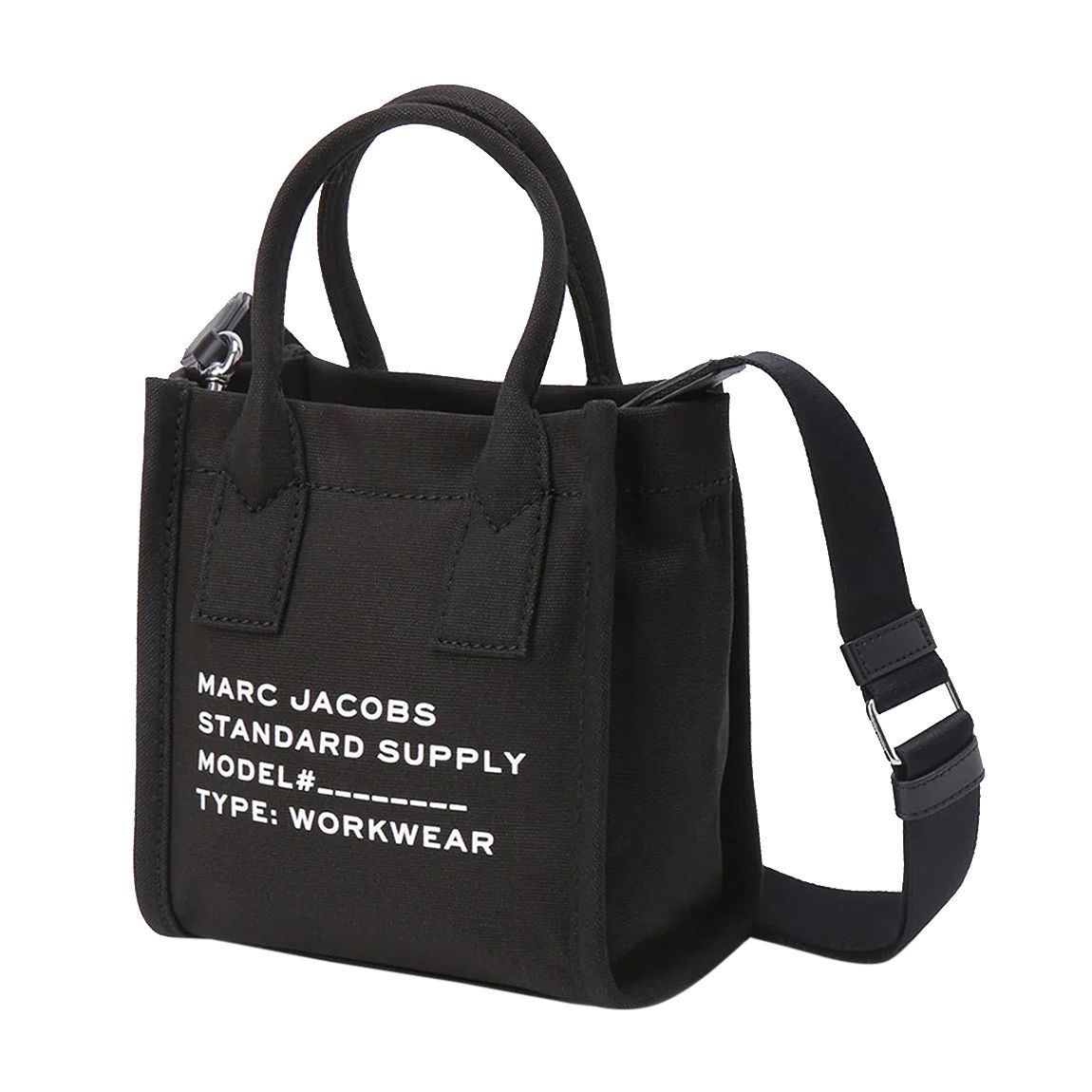 Black Marc Jacobs Small Canvas Tote Bag main product photo