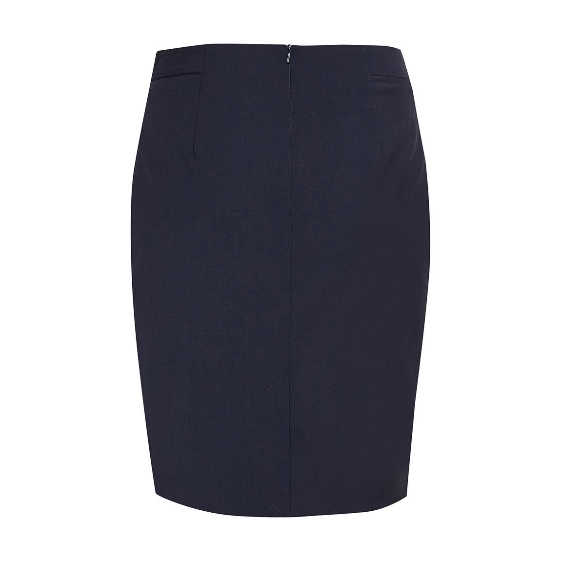 Navy Wool Blend Ninsa Skirt main product photo
