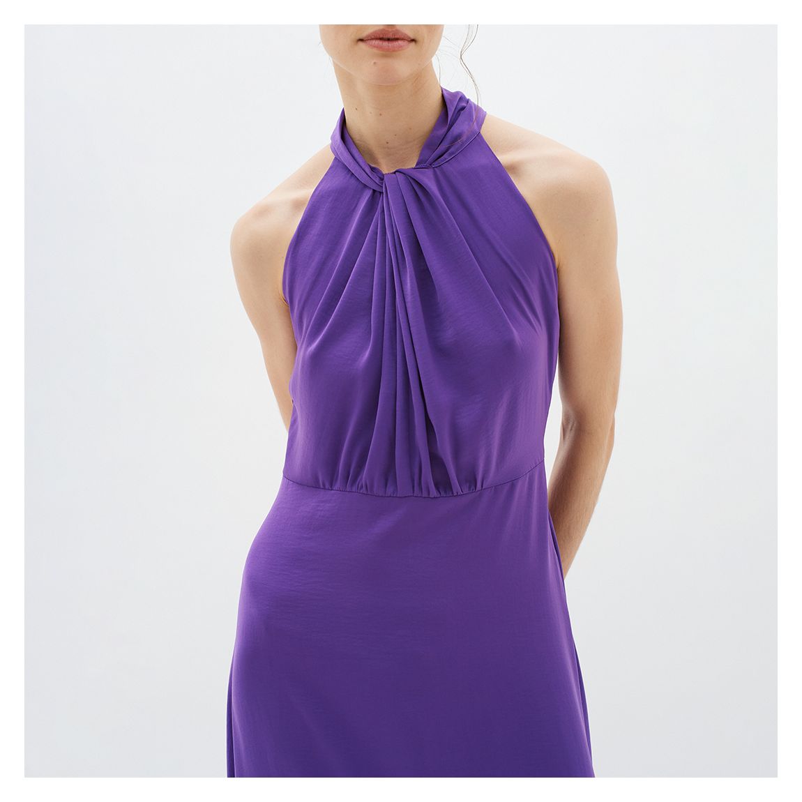 Purple Koto Dress main product photo