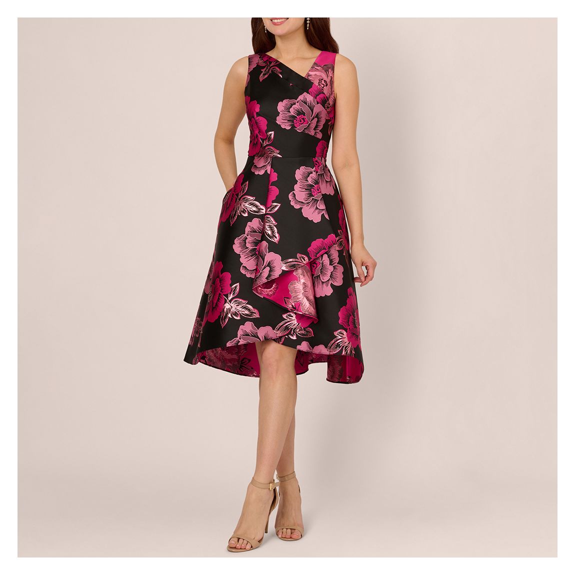 Floral Jacquard Dress main product photo