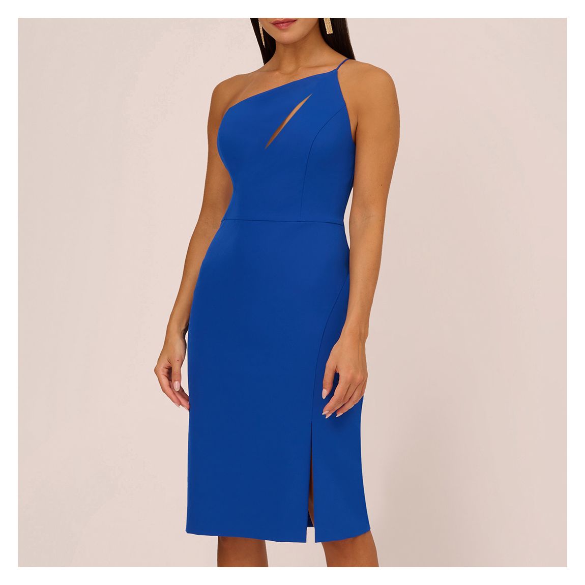 Blue One Shoulder Dress main product photo
