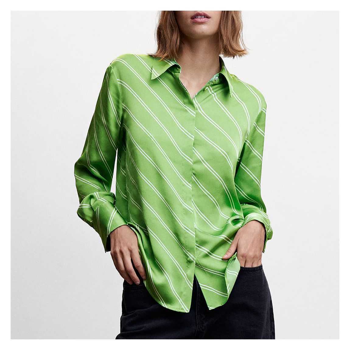 Green Apple Camisa Ideale main product photo