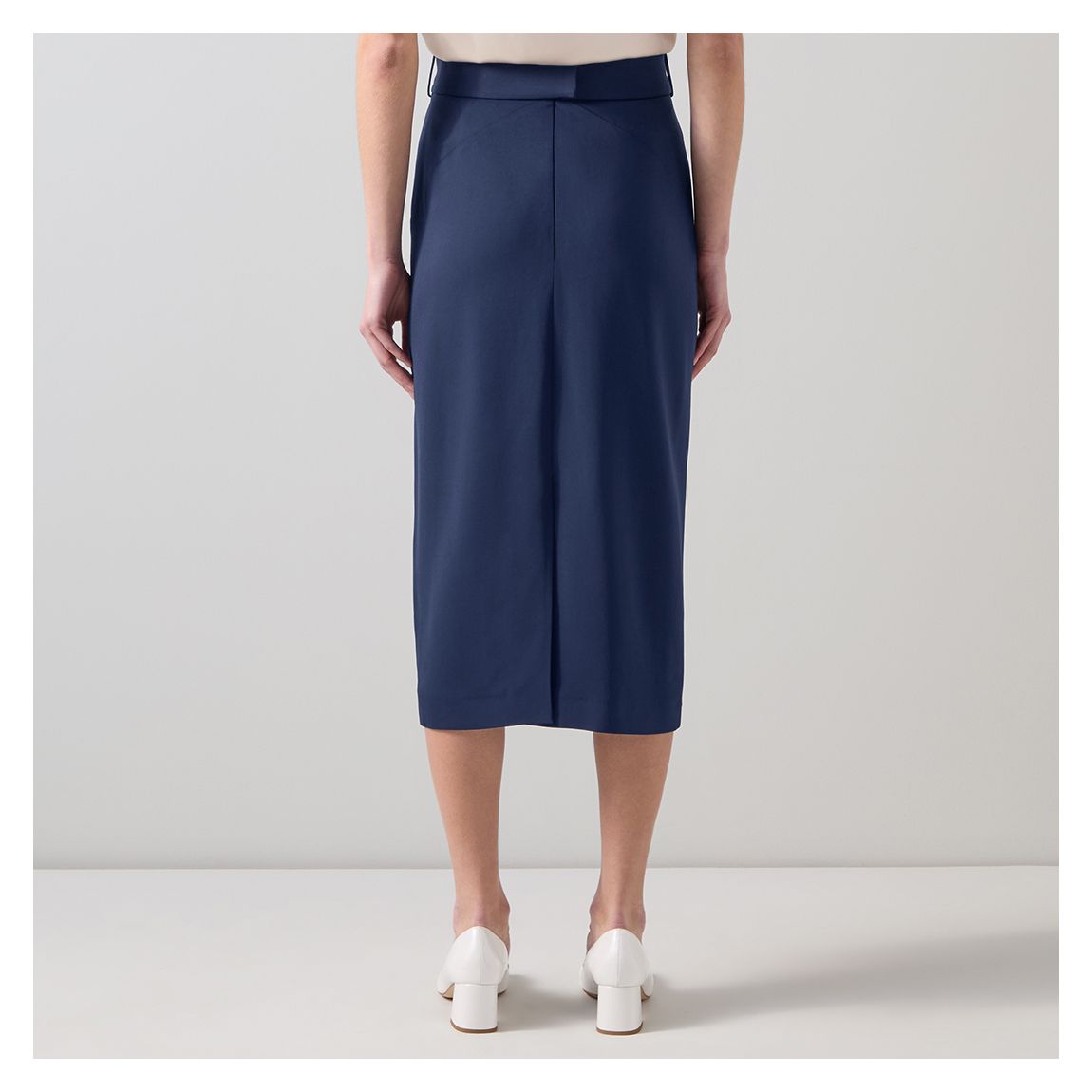 Navy Klaudia Skirt main product photo