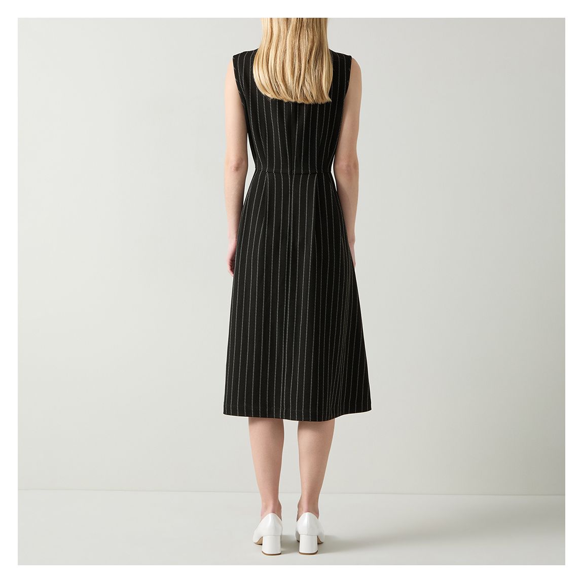 Navy Sleeveless Dress main product photo