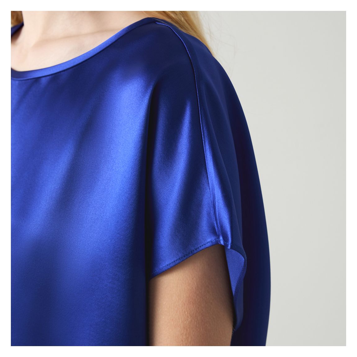 Royal Blue Lena Blouse main product photo