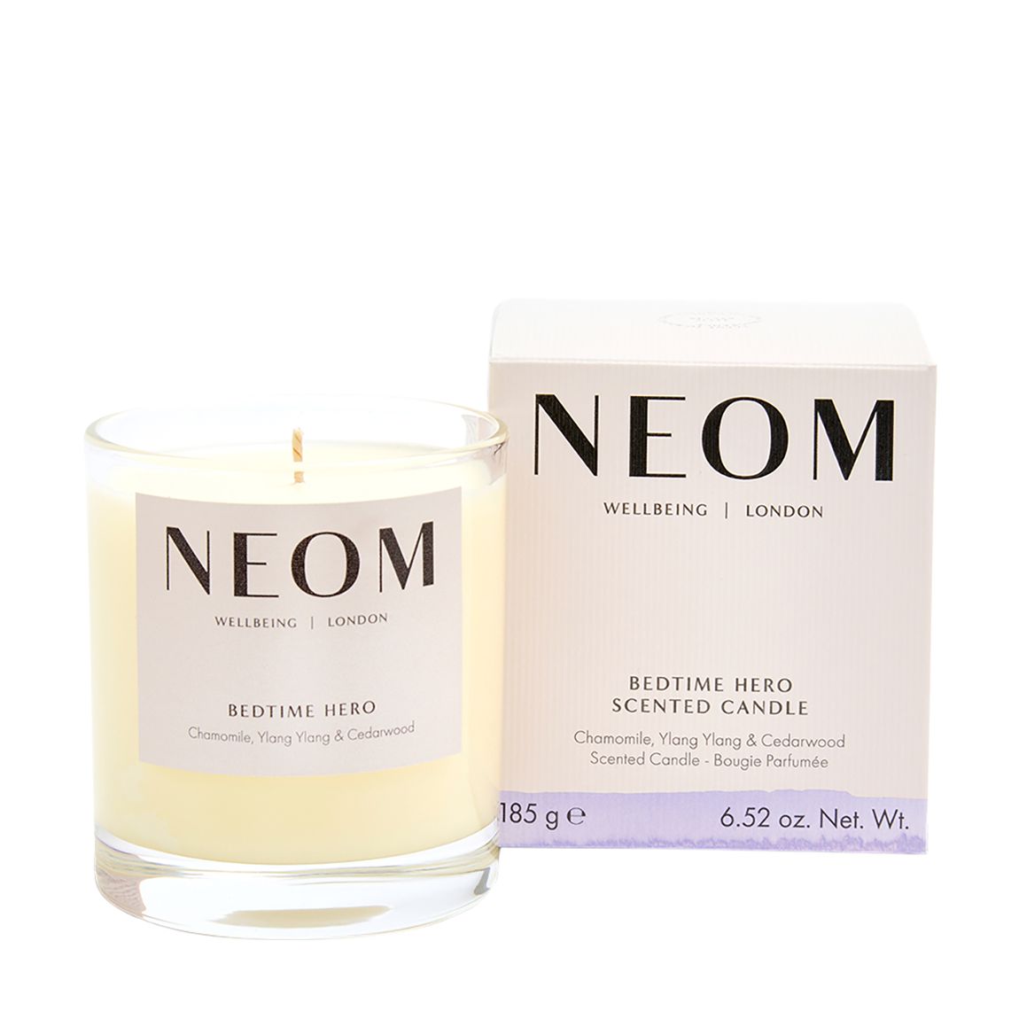 Bedtime Hero 1 Wick Candle 185g main product photo