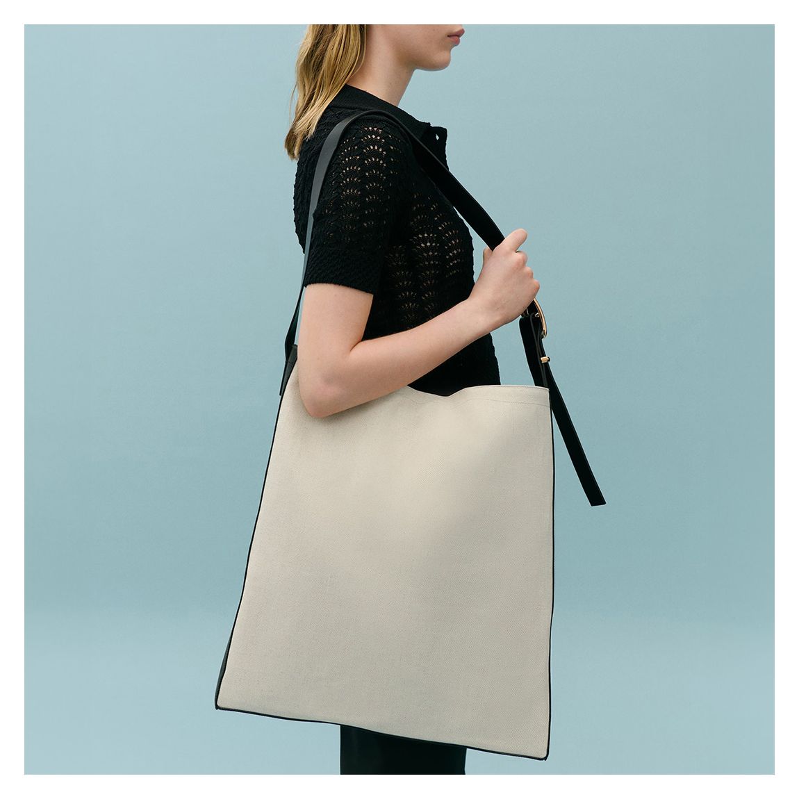White Rectangular Bag main product photo