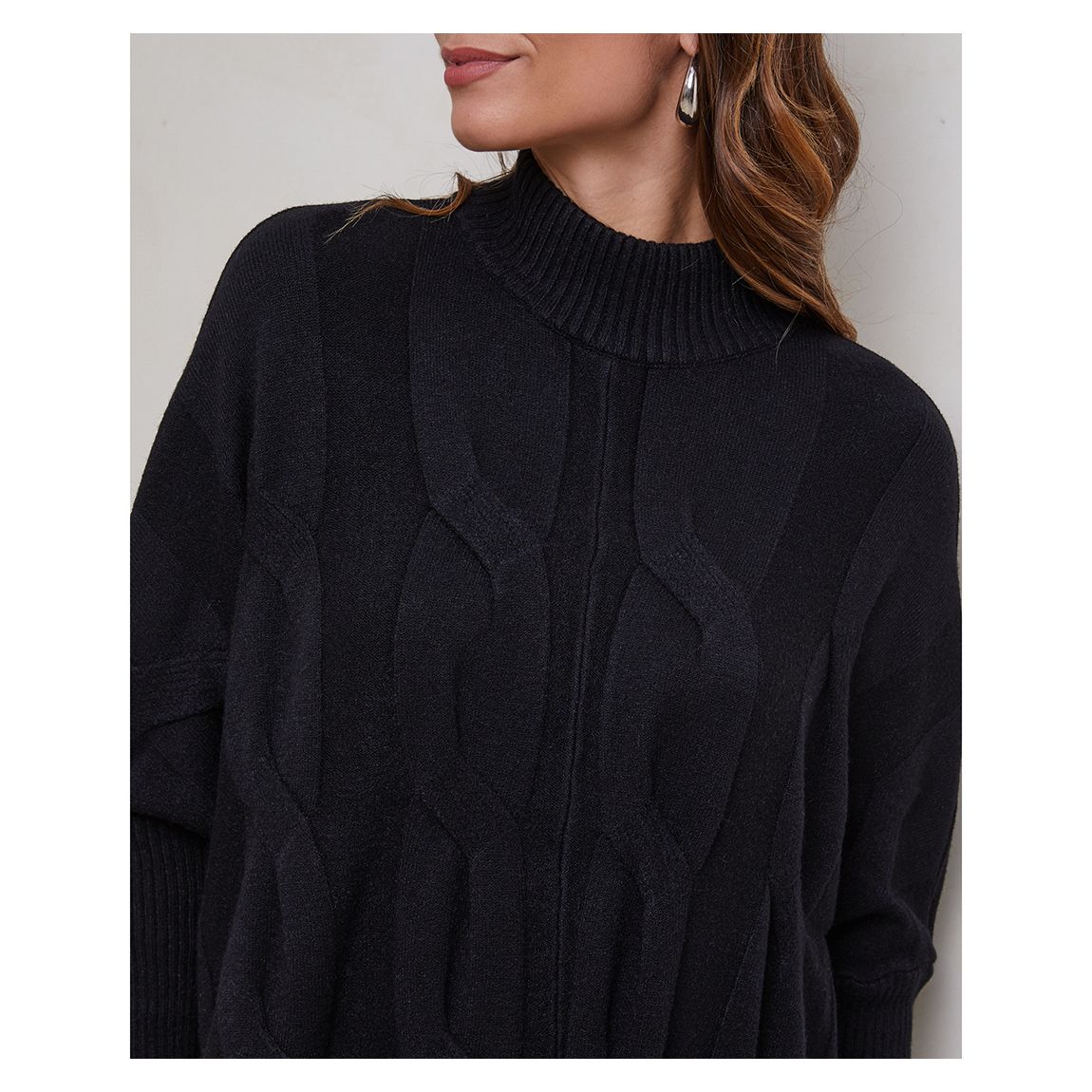 Black Turtle Neck Jumper main product photo