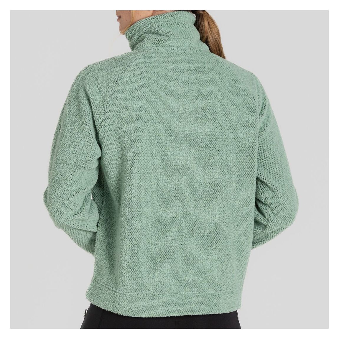 Green Raya Half Zip Fleece main product photo