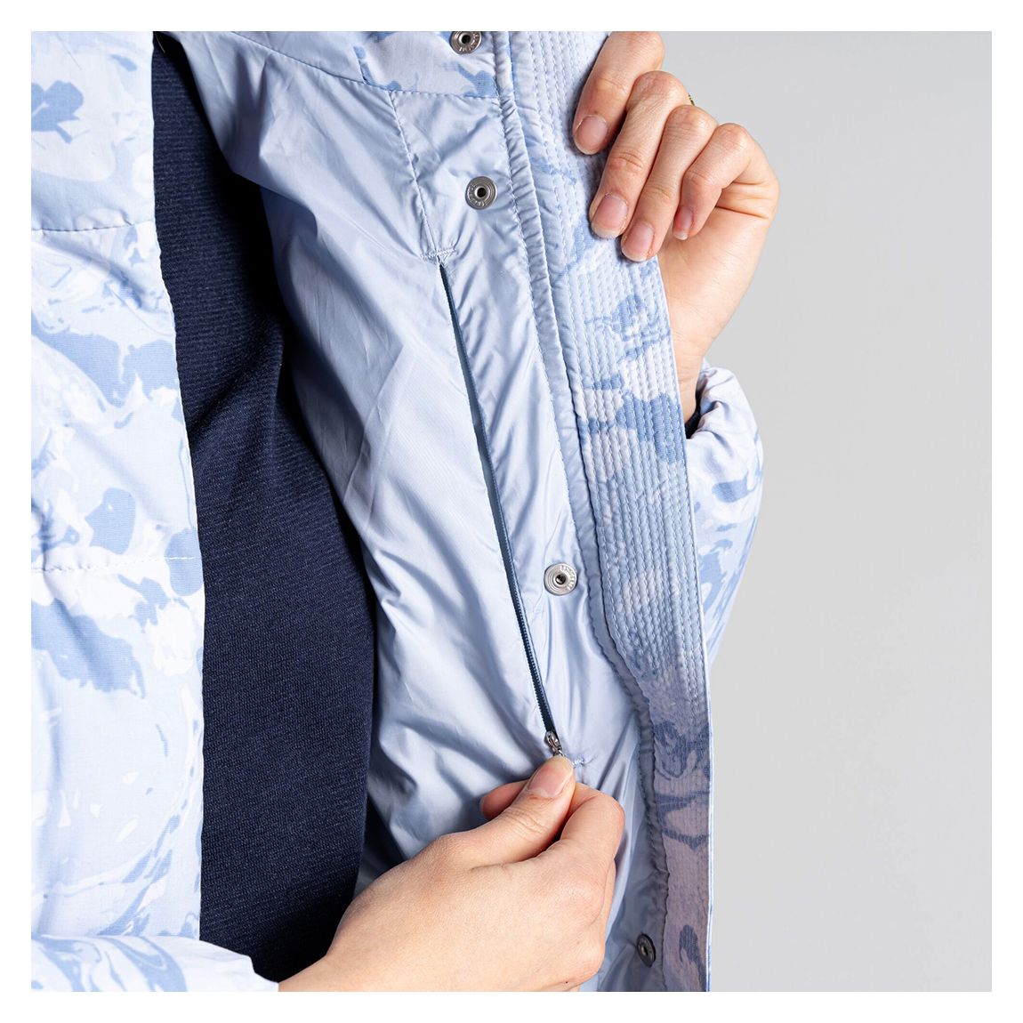Blue Madora Insulated Jacket main product photo