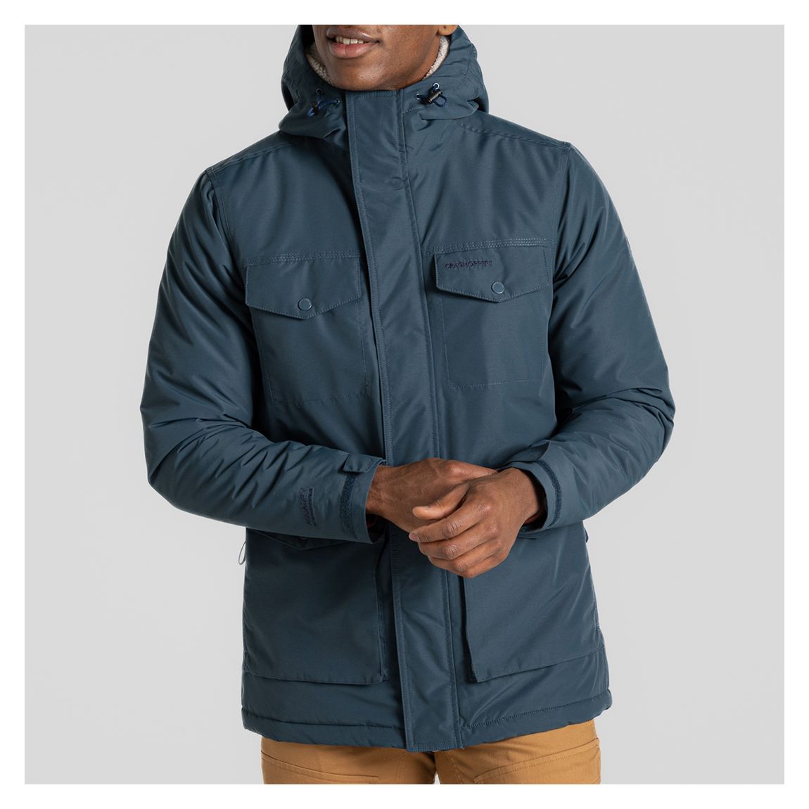Blue Darragh Waterproof Jacket main product photo