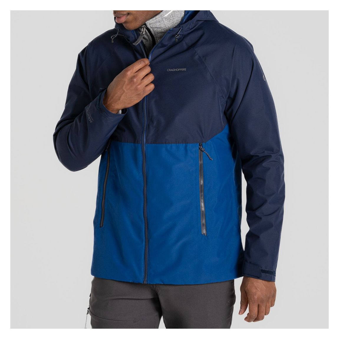 Navy Sebastian Waterproof Jacket main product photo