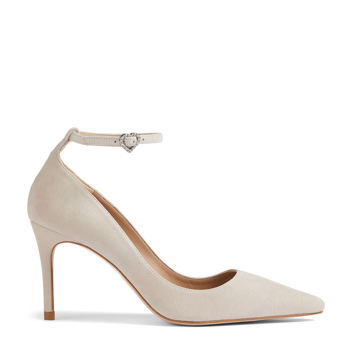 Gold Catelyn Leather Court Shoes main product photo