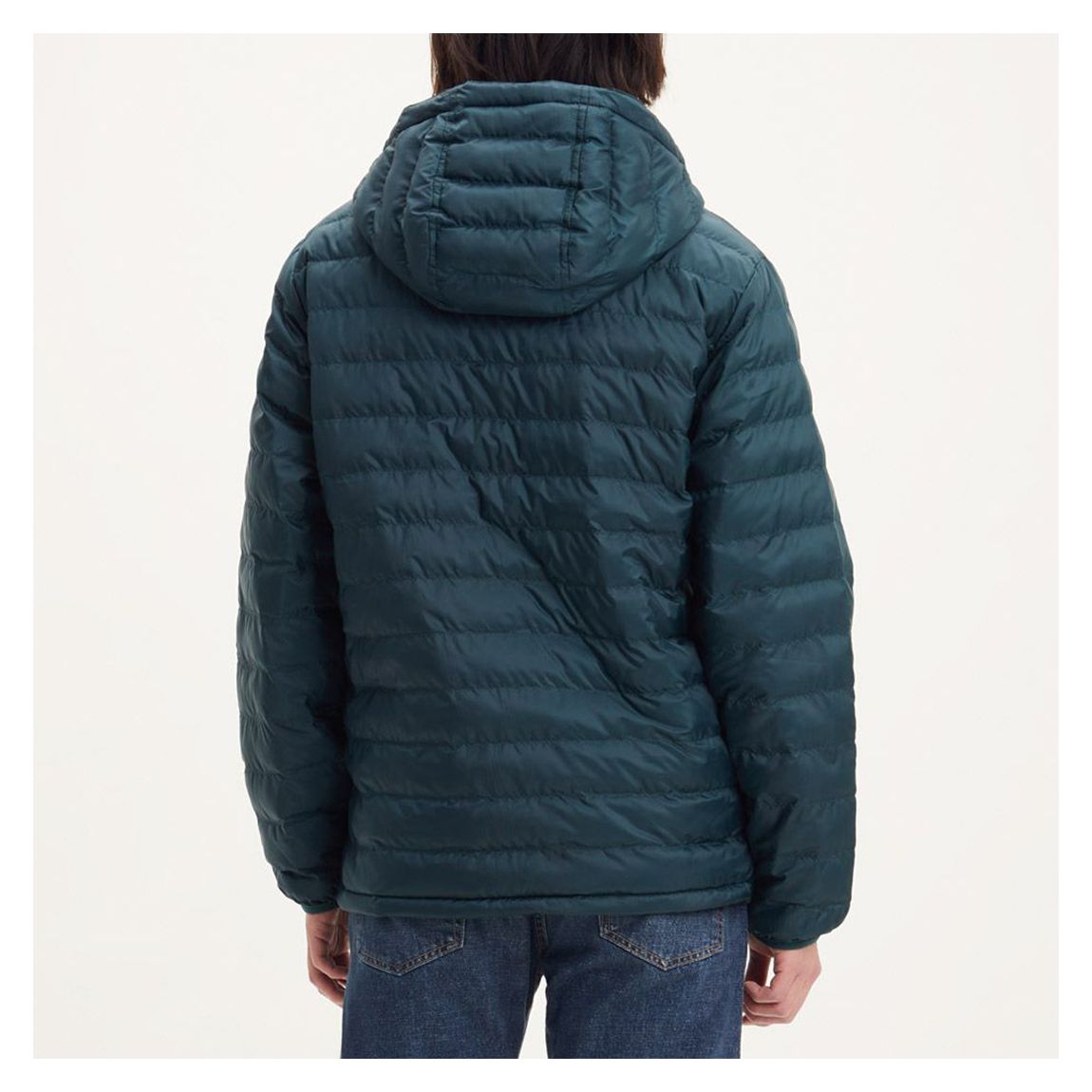 Dark Green Presidio Hooded Jacket main product photo