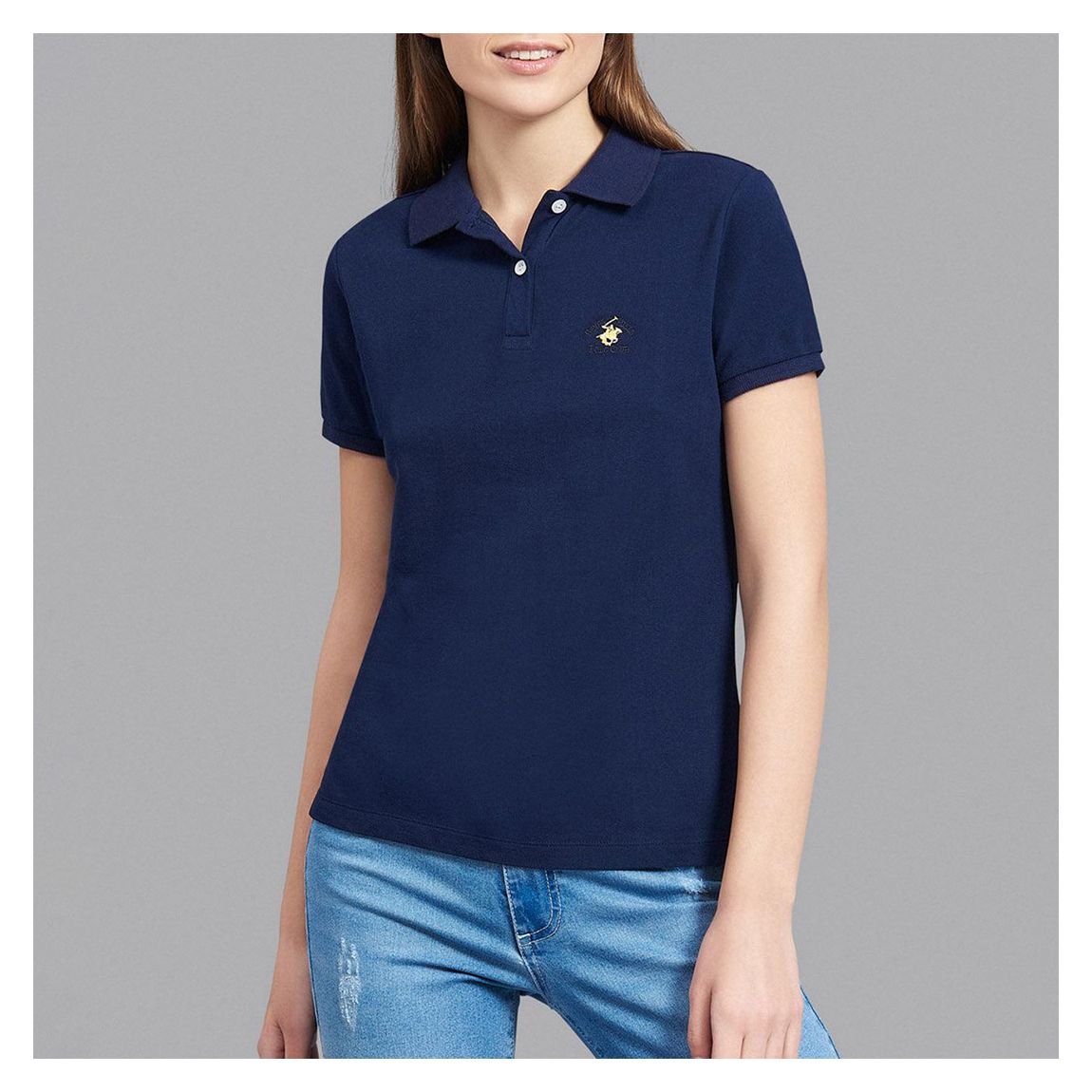 Navy Essential Polo Pony Polo Shirt main product photo