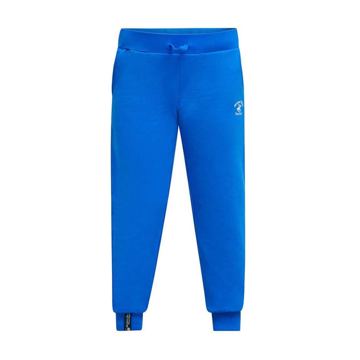 Boys Royal Blue Polo Pony Cotton Joggers main product photo