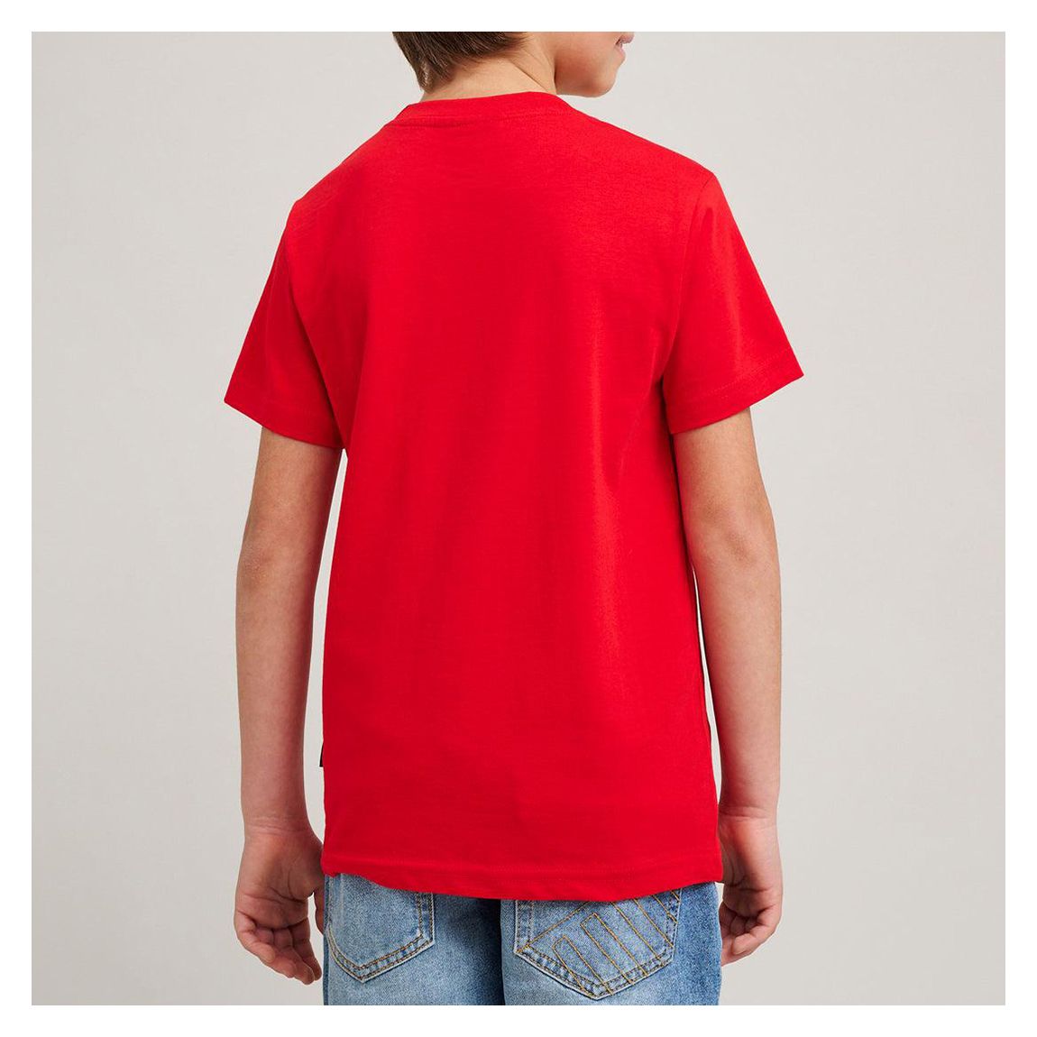 Red California Script Logo T-Shirt main product photo