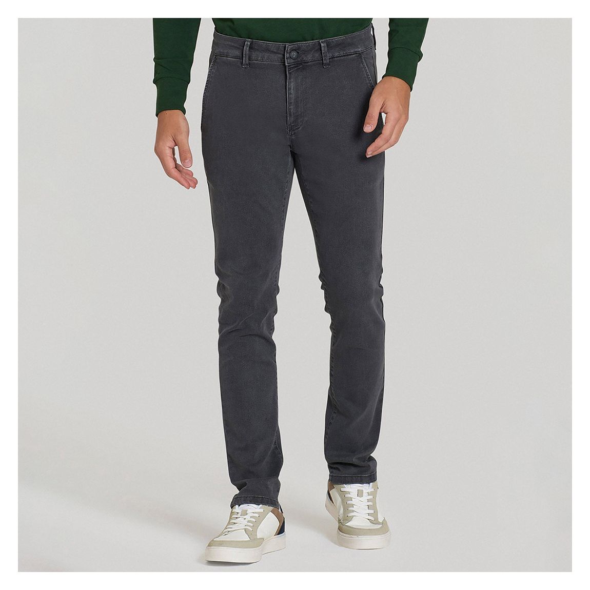 Grey Stretch Fit Jeans main product photo