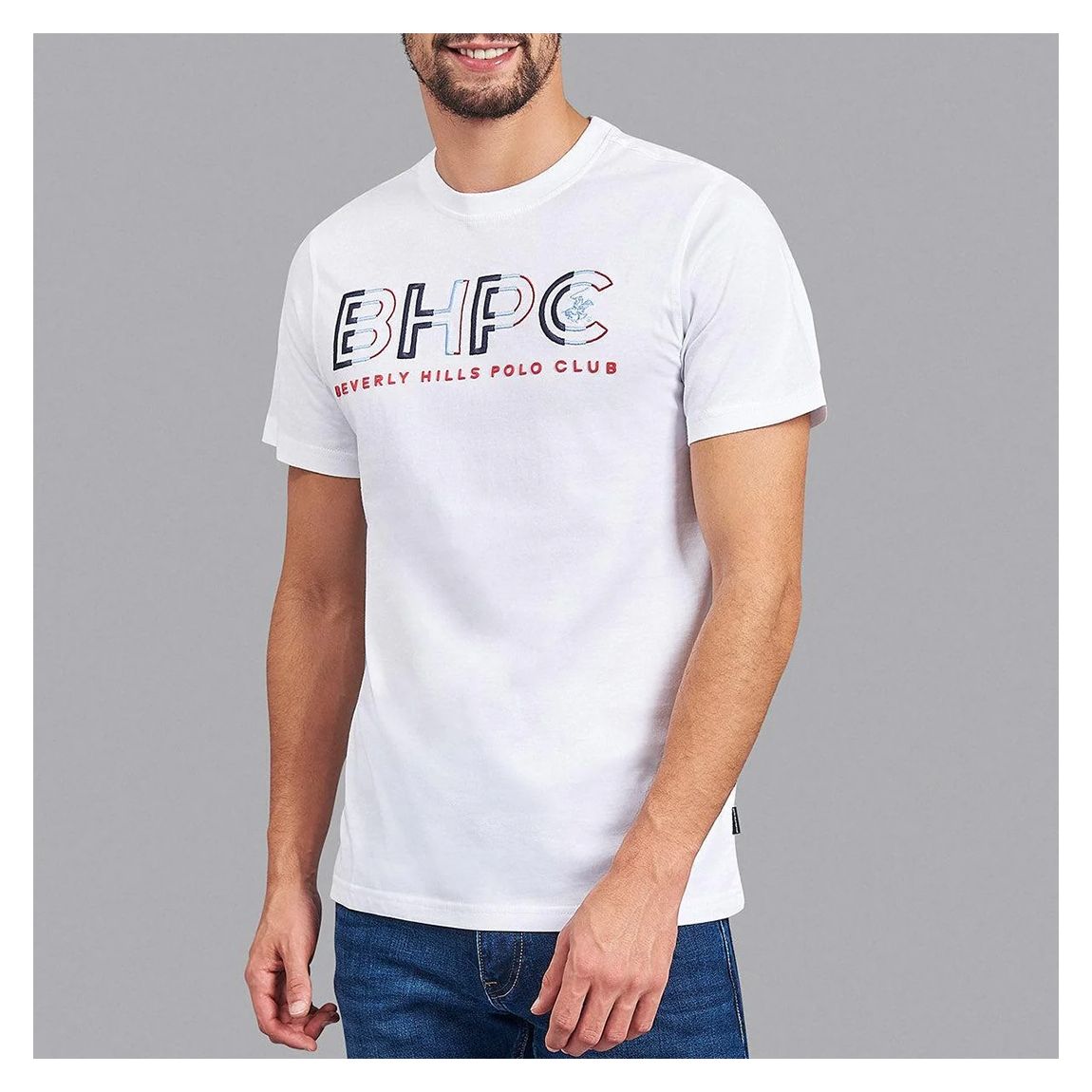 White Outline Logo T-Shirt main product photo