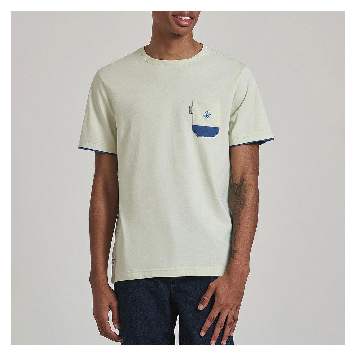 Off-White Contrast Pocket Patch T-Shirt main product photo