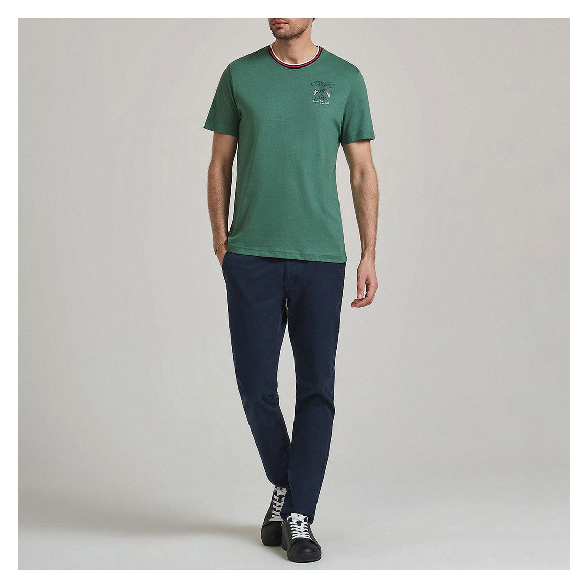 Green Flag Logo Cotton Tee main product photo