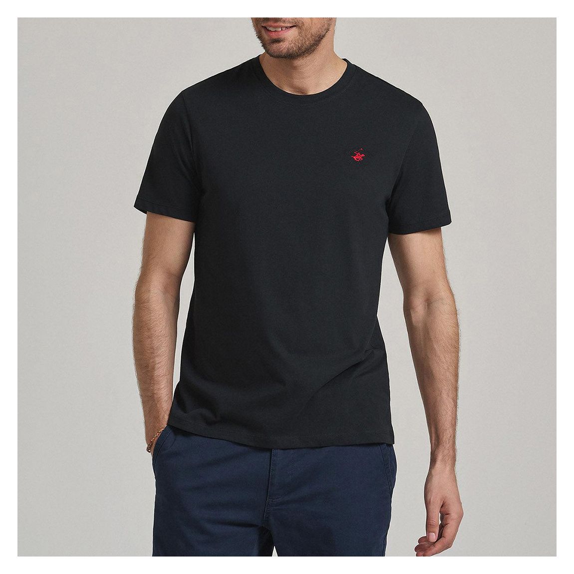 Black Polo Pony T-Shirt main product photo
