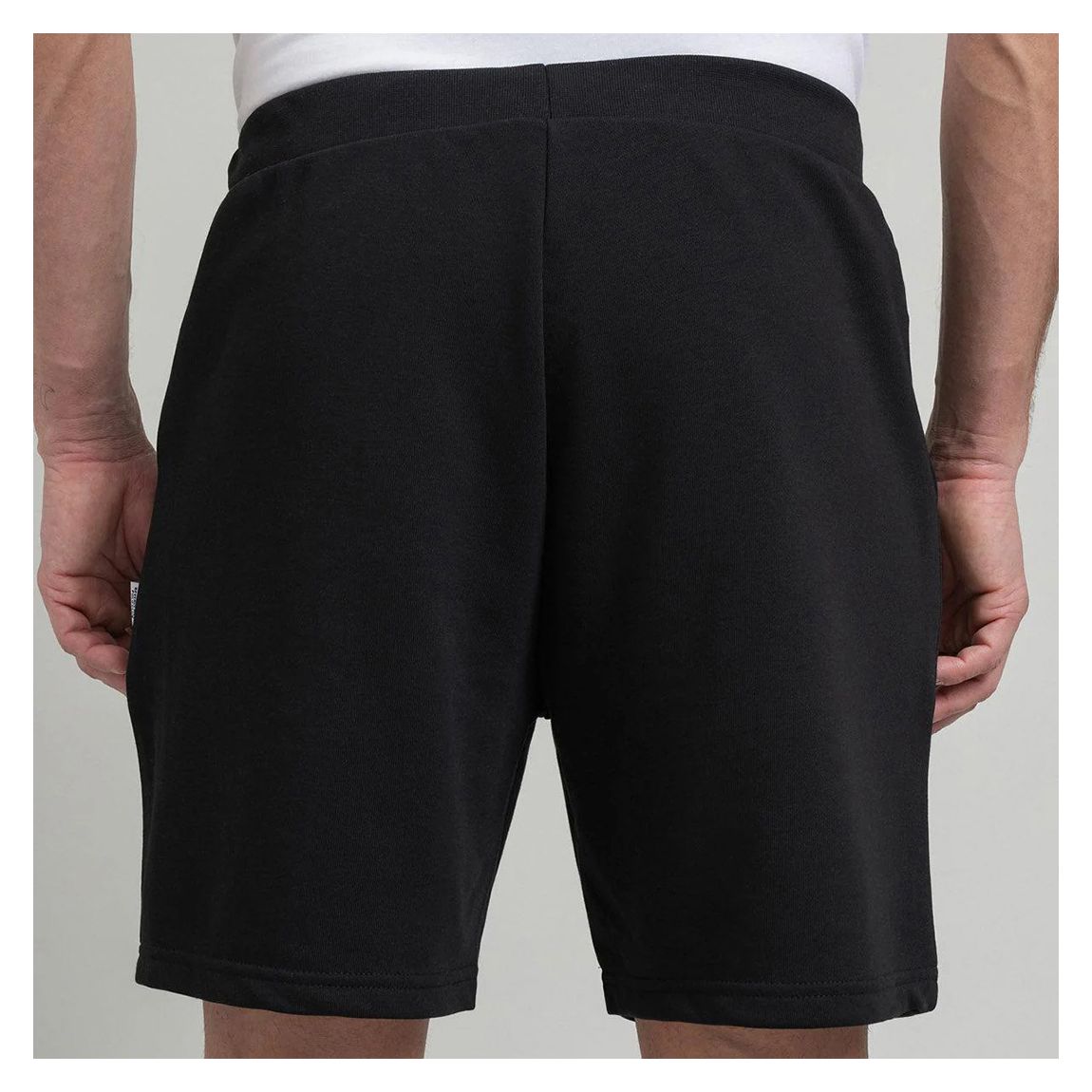 Black Logo Cotton Blend Jogging Shorts main product photo