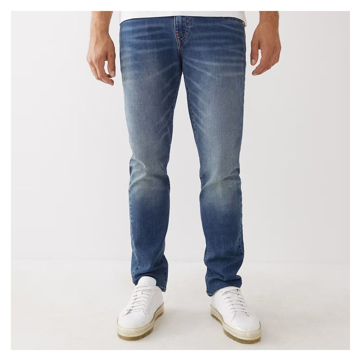 Light Blue Rocco Slim Stretch Jeans main product photo