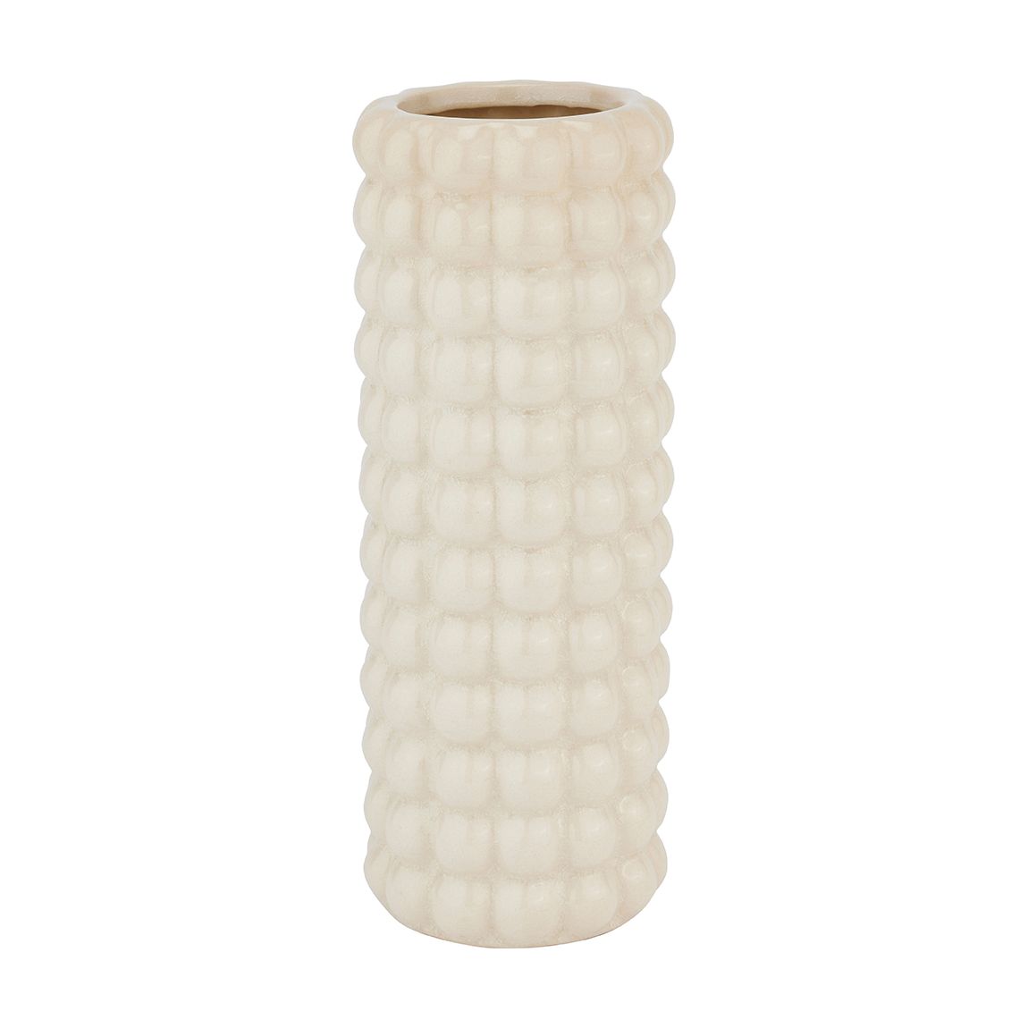 Seville Collection Cream Bubble Vase main product photo