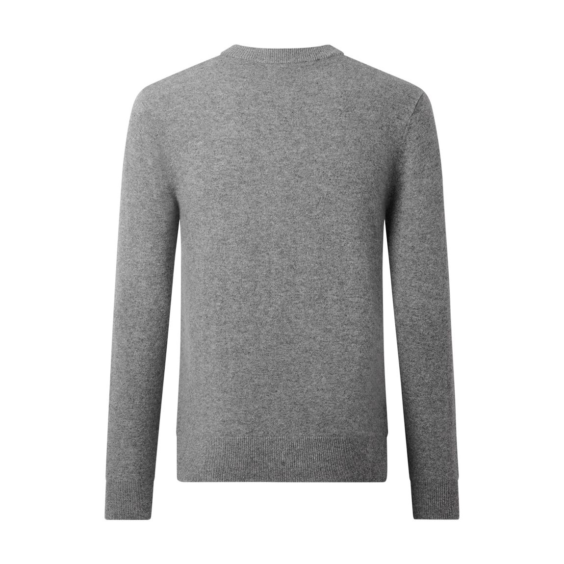 Grey Cashmere Crew Neck Jumper main product photo