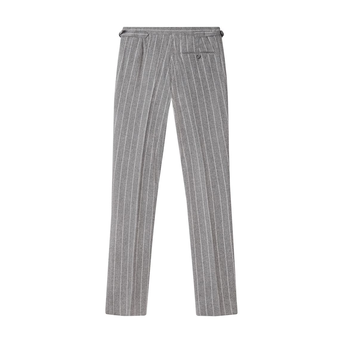Grey Stripe 2 Piece Cashmere Blend Suit main product photo