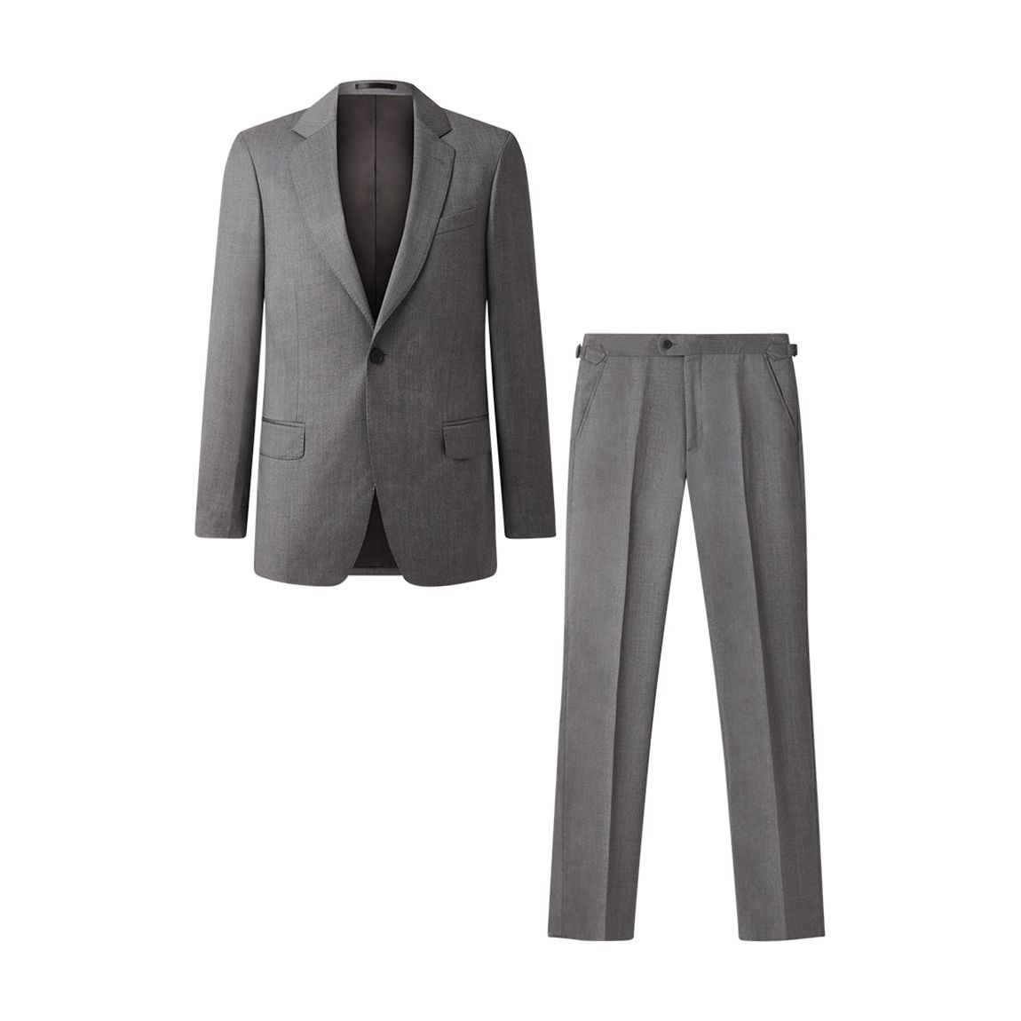 Charcoal 2 Piece Wool Suit main product photo