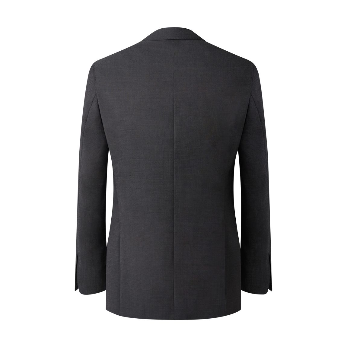 Grey Two Tone 2 Piece Wool Suit main product photo