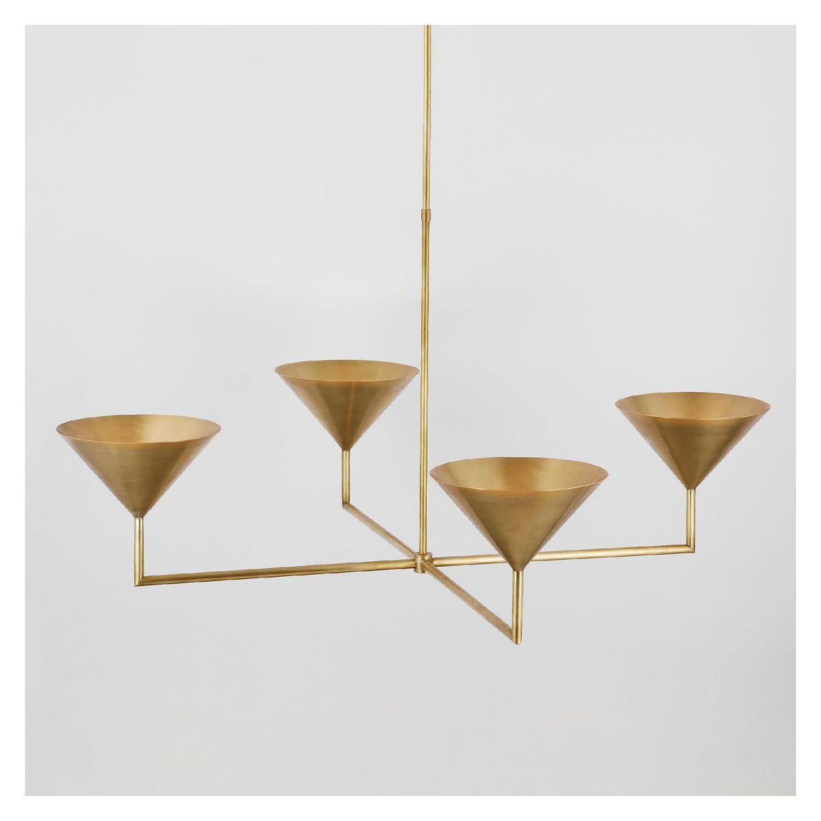 Orsay XL Chandelier in Hand-Rubbed Antique Brass main product photo