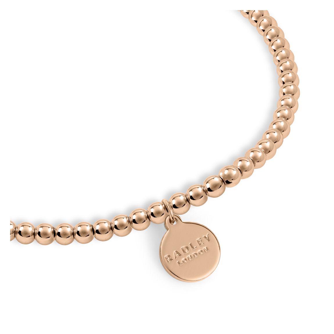 Rose Gold Plated Beaded Bracelet main product photo