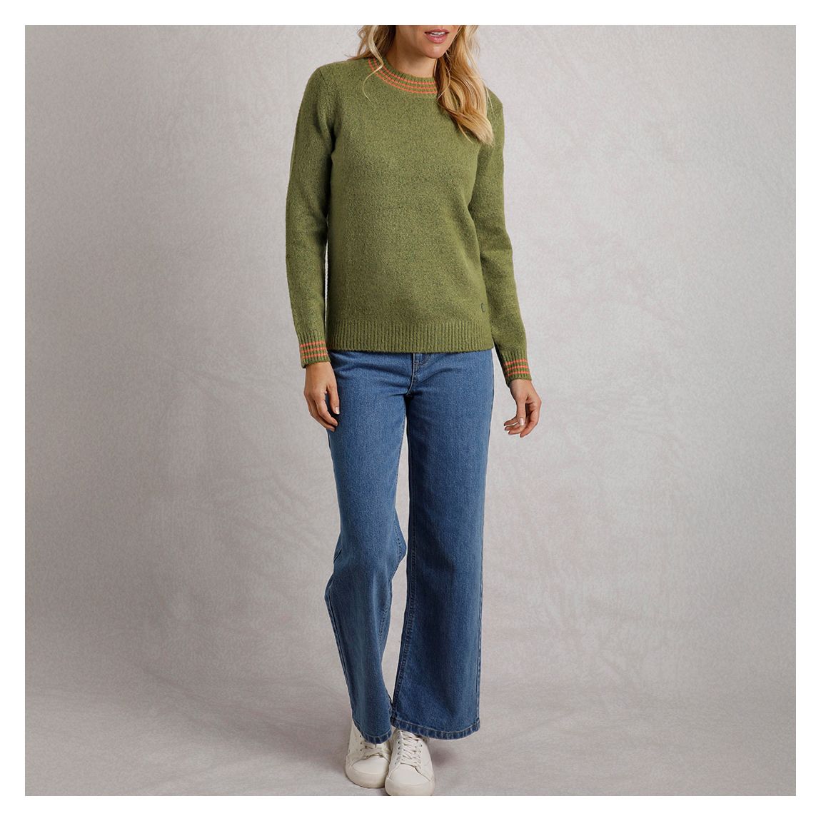 Olive Dawkins Tipped Jumper main product photo