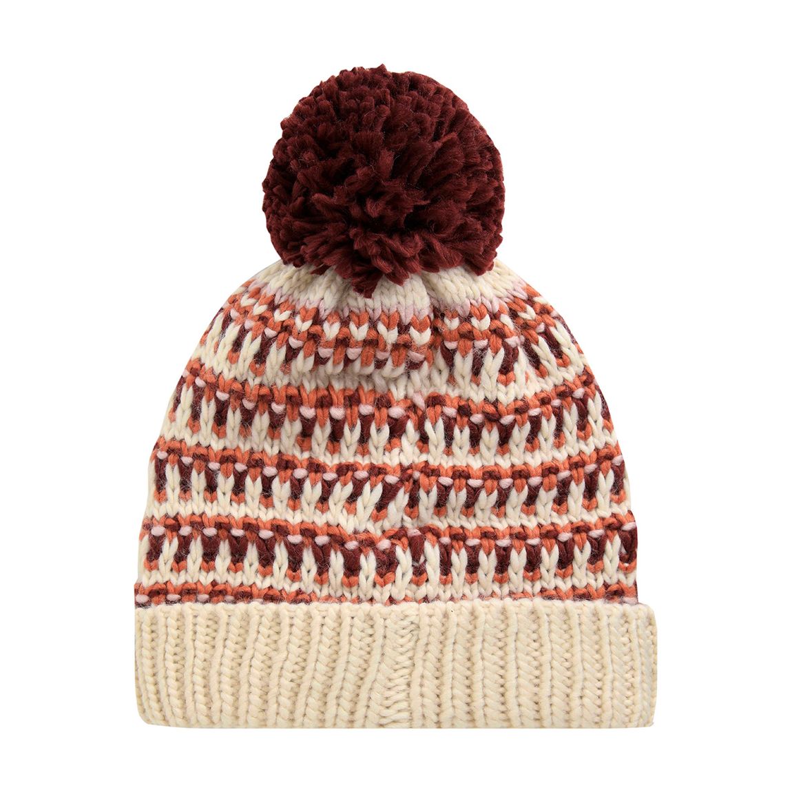 Cream Zuki Bobble Hat main product photo